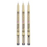 Sakura Pigma Micron Fineliner-Etui – 3 Fineliner – Schwarz