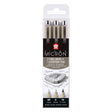 Sakura Pigma Micron Federmäppchen 3 Fineliner schwarz 005-01-pn Bogen.
