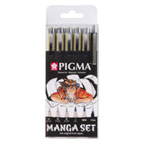 Sakura einzigartige Manga-Sammlung von 6 Pigma Micron