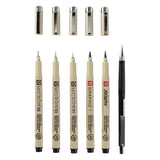 Sakura einzigartige Manga-Sammlung von 6 Pigma Micron