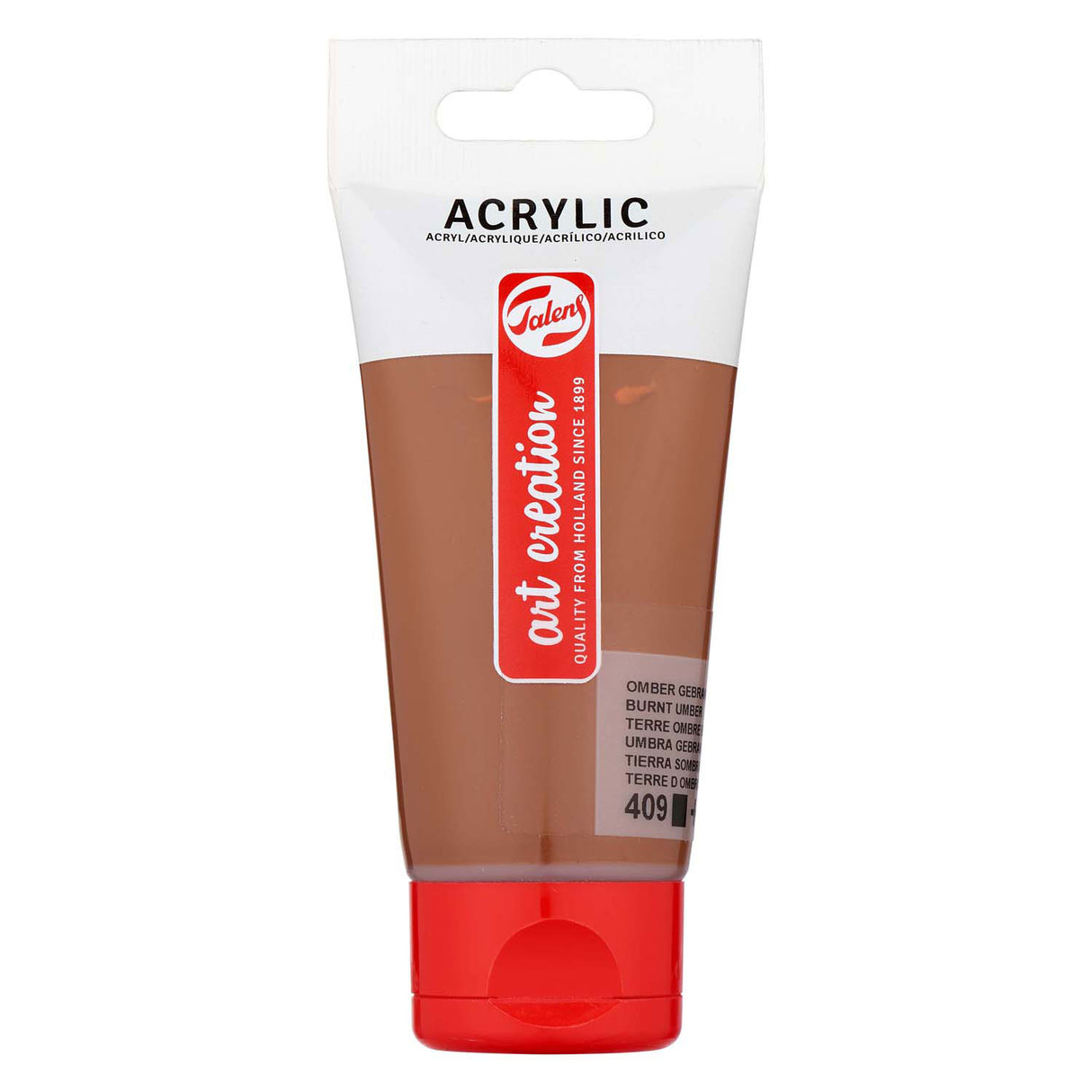 Talens Art Creation Acrylfarbe, Tube 75 ml, gebranntes Umbra 409