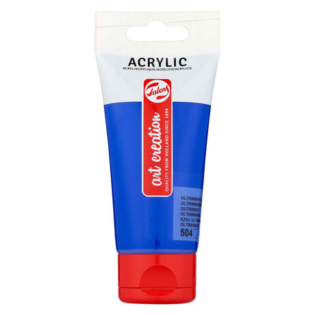 Talens Art Creation Acrylfarbe, Tube 75 ml, Ultramarin 504