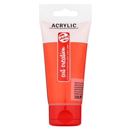 Talens Art Creation Acrylfarbe, Tube 75 ml, Naphtholrot hell