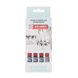 Talens Art Creation Glasporzellan transp. 4x30ml blau
