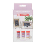 Talens Art Creation Vintage-Set, 2 Beigetöne und Craquelé