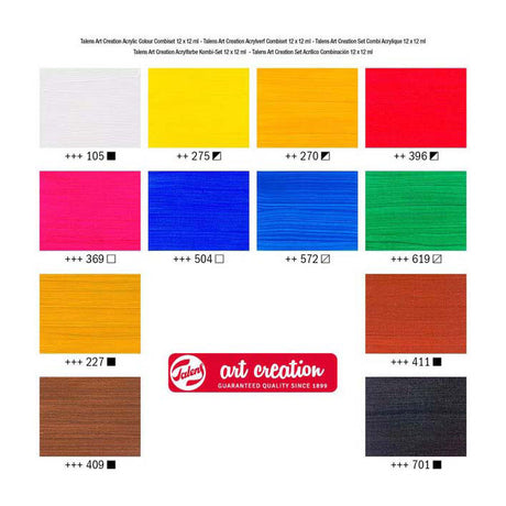 Acrylfarben-Kombinationsset von Talens Art Creation