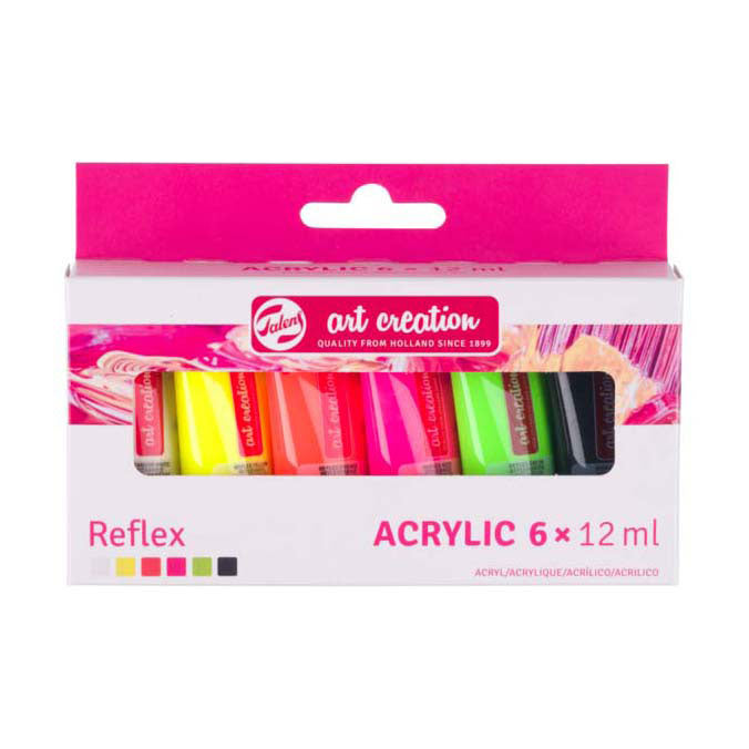 Talens Art Creation Acrylfarben-Set Reflex, 6x12ml
