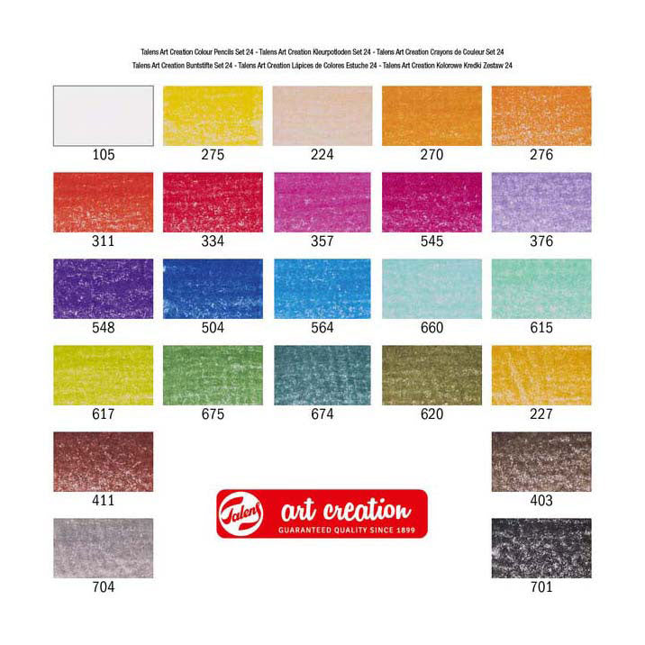 Talens Art Creation Buntstifte-Set 24