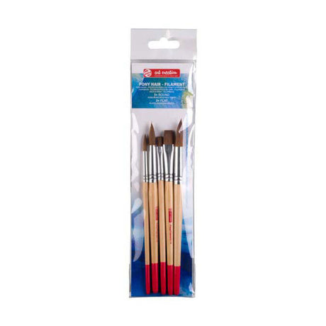 Talens Art Creation Aquarellpinsel-Set V 5 – Pony-Polyester