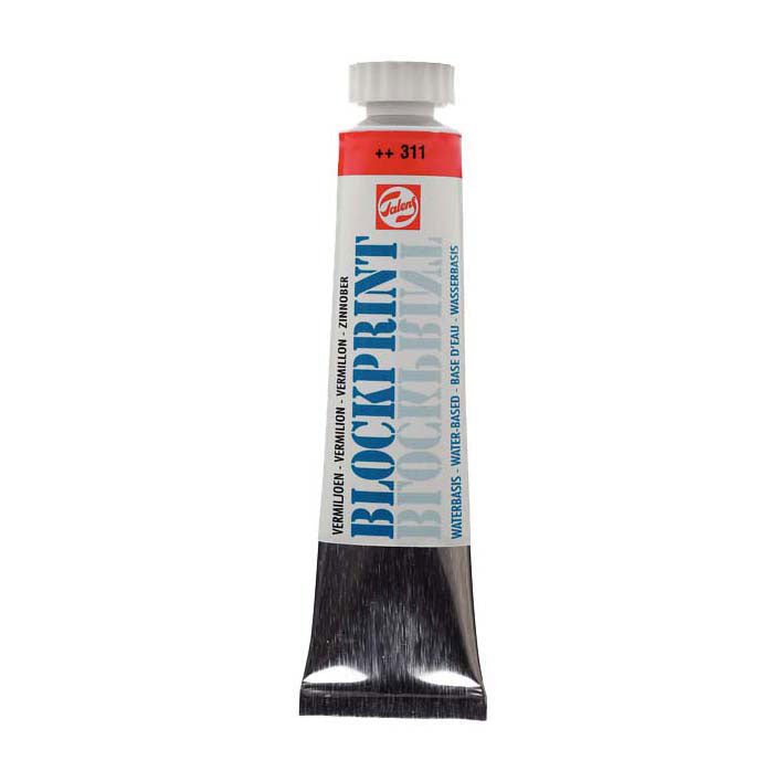 Talens Blockdrucktube 20 ml Zinnoberrot 311