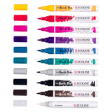 Bruynzeel Ecoline Pinselstift-Set Galaxie, 10 Farben