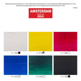 Lernset für Acrylfarben der Amsterdamer Standardserie | 6 x 120 ml