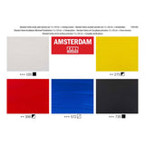 Bruynzeel Amsterdam Standard Series Acrylfarben-Primärset 120 ml, 5-tlg. + 3 Dosierstutzen