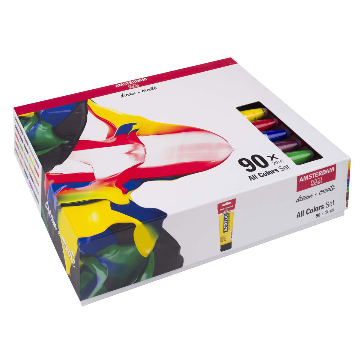 Komplettes Acrylfarben-Sammlungsset der Amsterdamer Standardserie | 90 × 20 ml