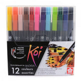 Sakura Koi Color Brush Markers Set, 12dlg.