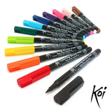 Sakura Koi Color Brush Brush Markers Set, 12dlg.