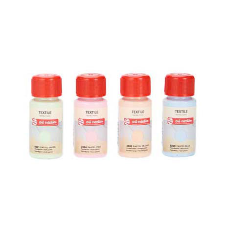 Talens Art Creation Textilfarbe Pastell 4x50ml