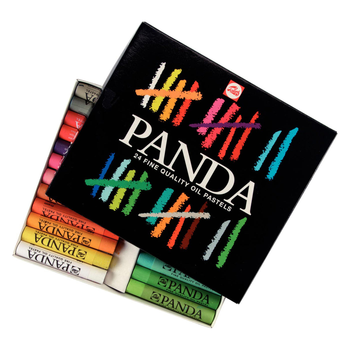 Talens panda oliepastels, 24st.