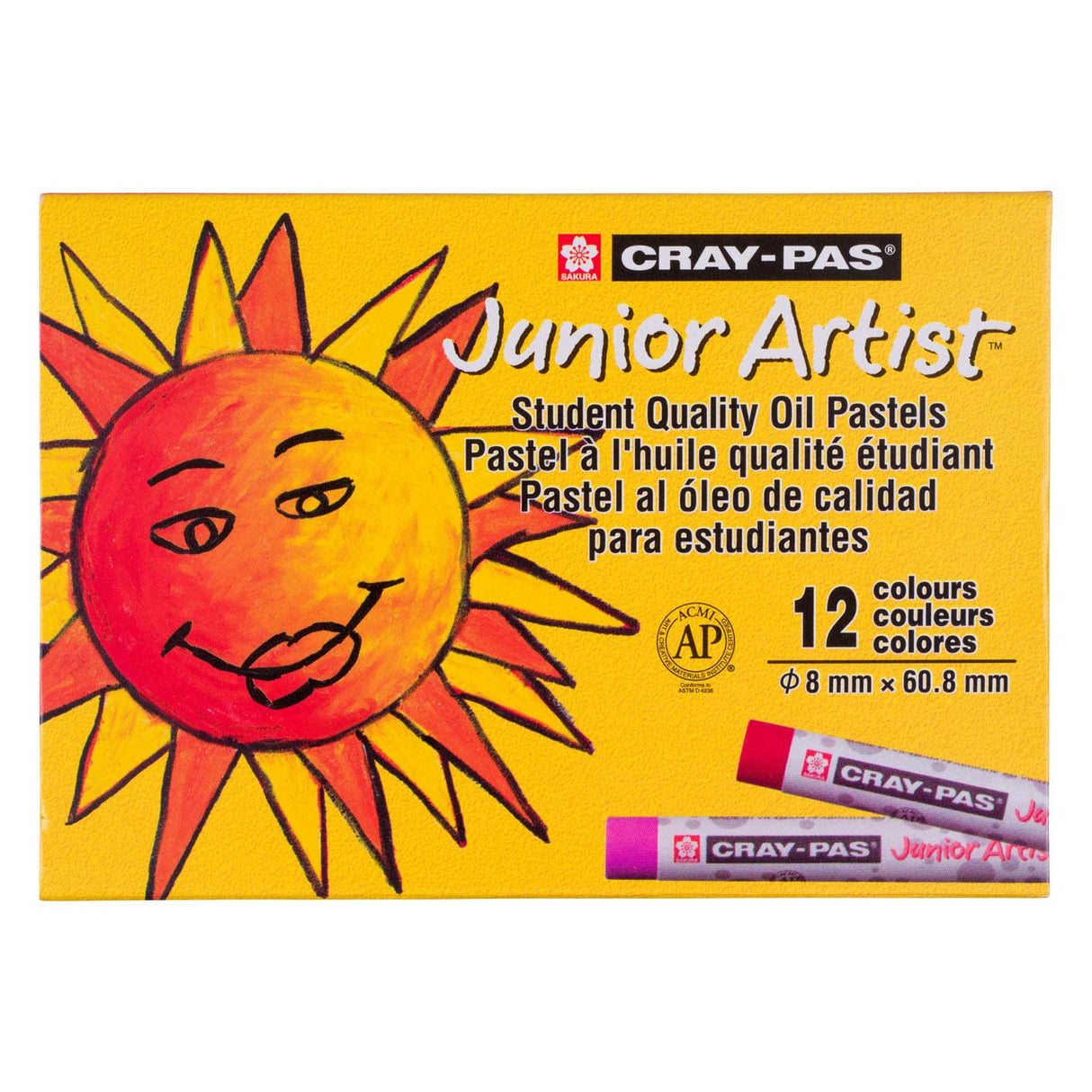 Sakura Cray-Pas Junior Artist Oil Pastels Set, 12st.