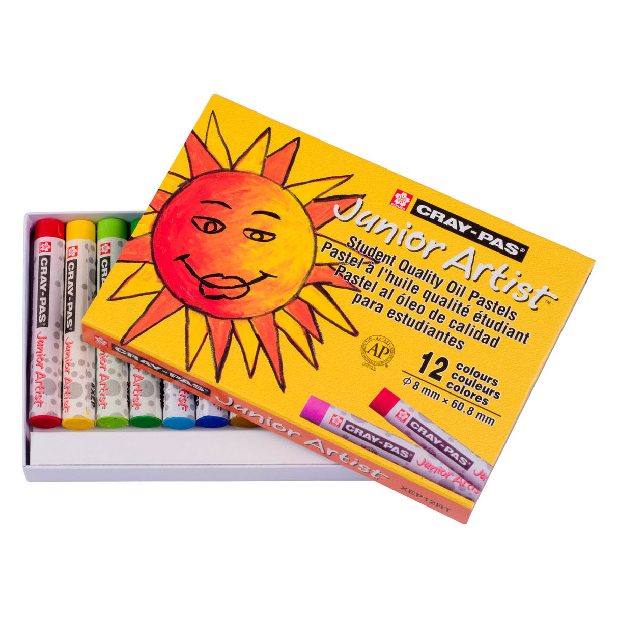 Sakura Cray-Pas Junior Artist Oil Pastels Set, 12.