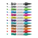 Abi Ecoline Duotip Markers Basisset, 12dlg.