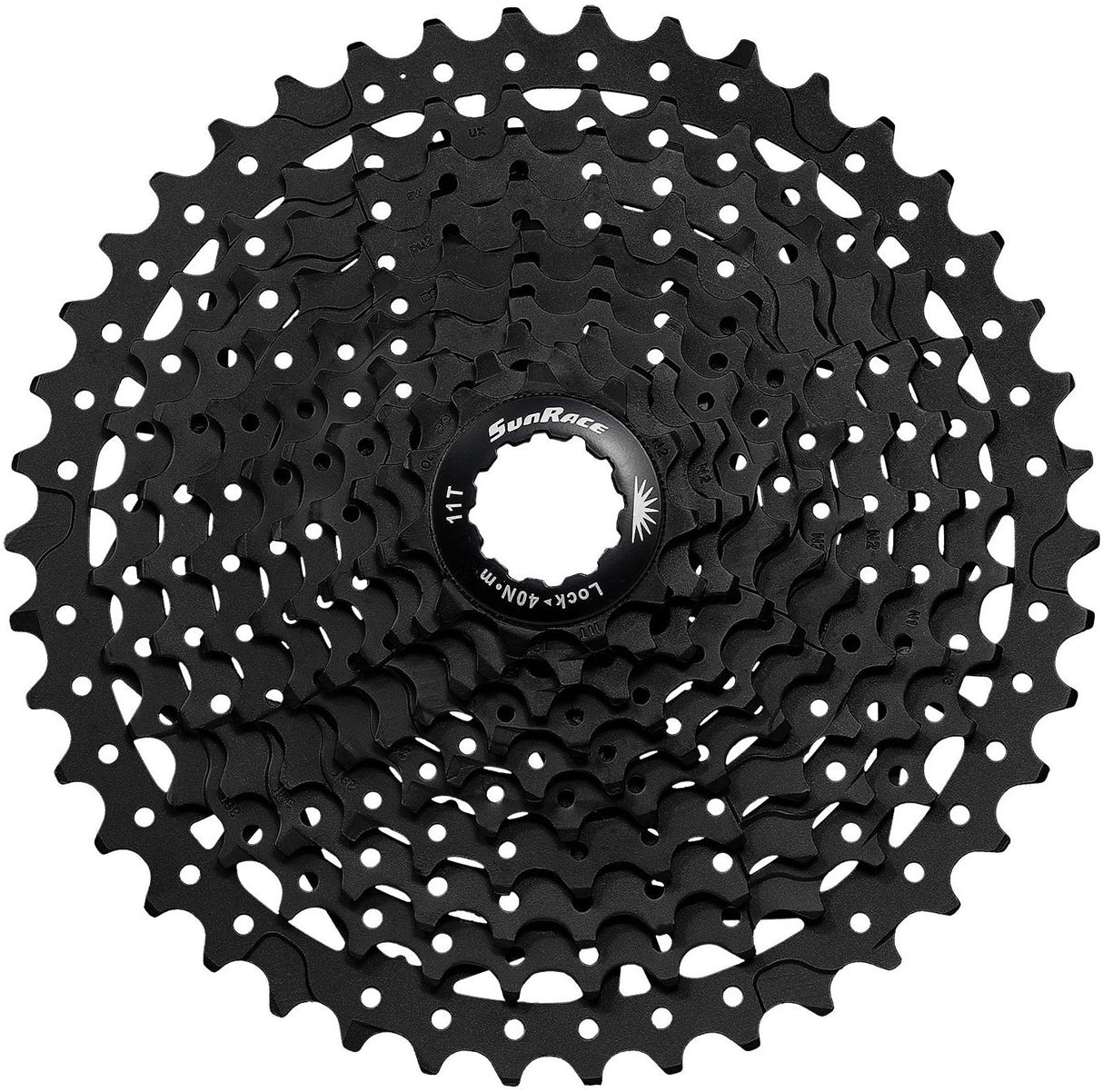 Cassette Sunrace 10V 11-40 CSMS3 Negro