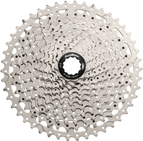 Cassette Sunrace CSMS8 11 VITESSE 11-46T. argent