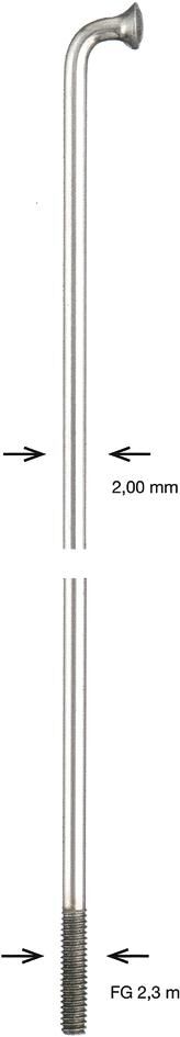 Alpina Speiche Speiche Zink 2x304 mm