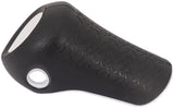 Gazelle Griff Cap Reform Basic 88 mm - schwarz mit weißen Rohrleitungen