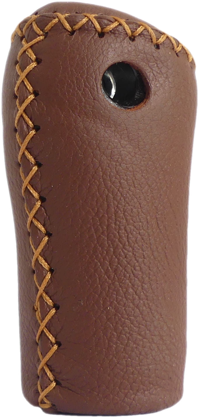 Gazelle Griff am rechten 88 mm - braunes Aero -Leder