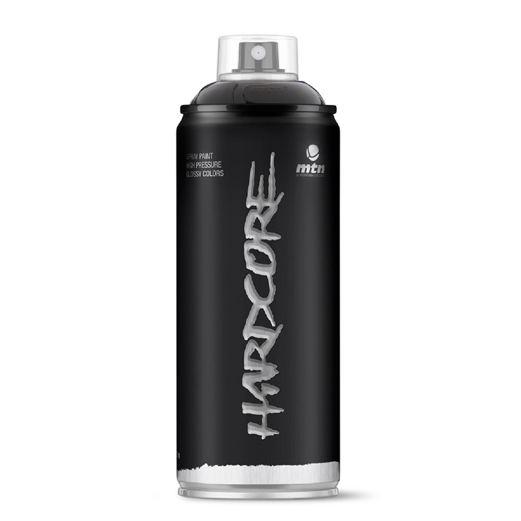 Mtn 1070523 - hc2 rv-9011 gloss black 400ml | 3 stuks