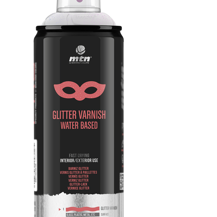 Mtn 1070467 - pro glitter varnish: multicolor | 3 stuks