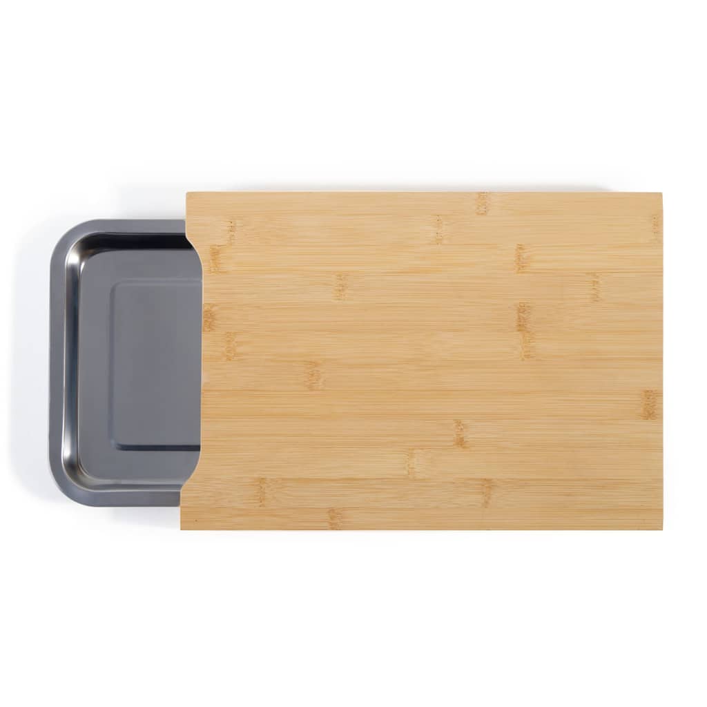 Livoo Livoo Cutting Board med opbevaringsskuffe Beige