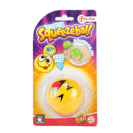 Toi-toys Squeeze-Ball-Smiley-Gesicht