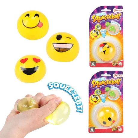 Toi-toys Squeeze-Ball-Smiley-Gesicht