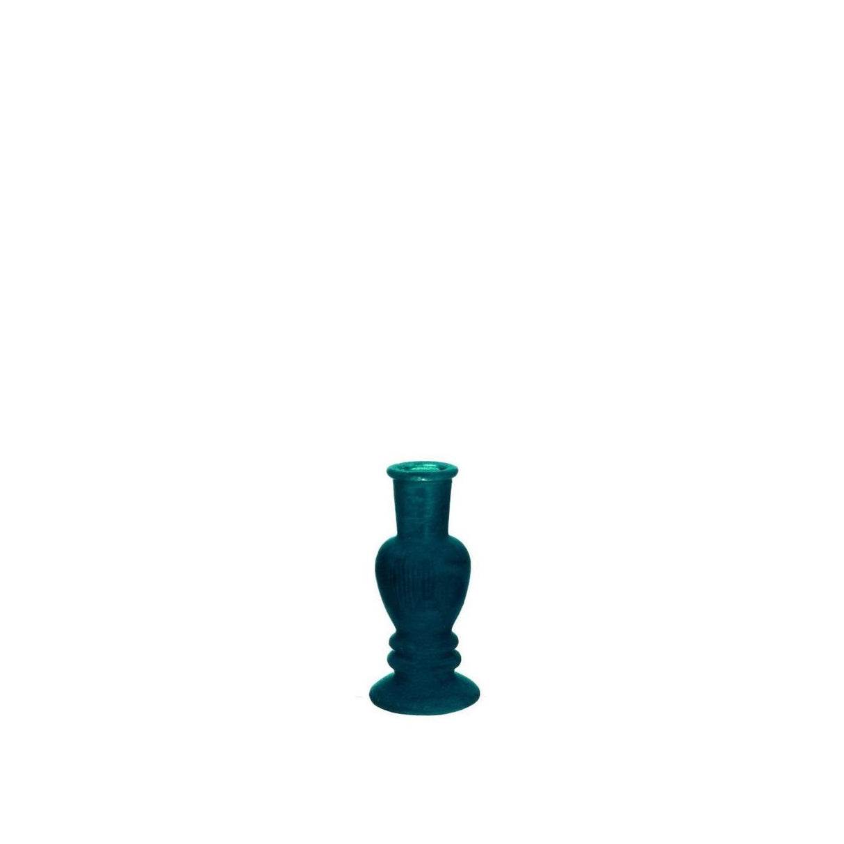 Ideen 4 Jahreszeiten Kerzenständer Vase Venedig samtgrün ø5cm