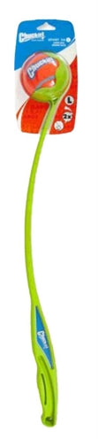 Chuckit! Sportballwerfer - 66 cm - Wurfstock - Ballwerfer - Hundespielzeug - inkl. Tennisball groß - ø 7 cm - Kunststoff - sortiert