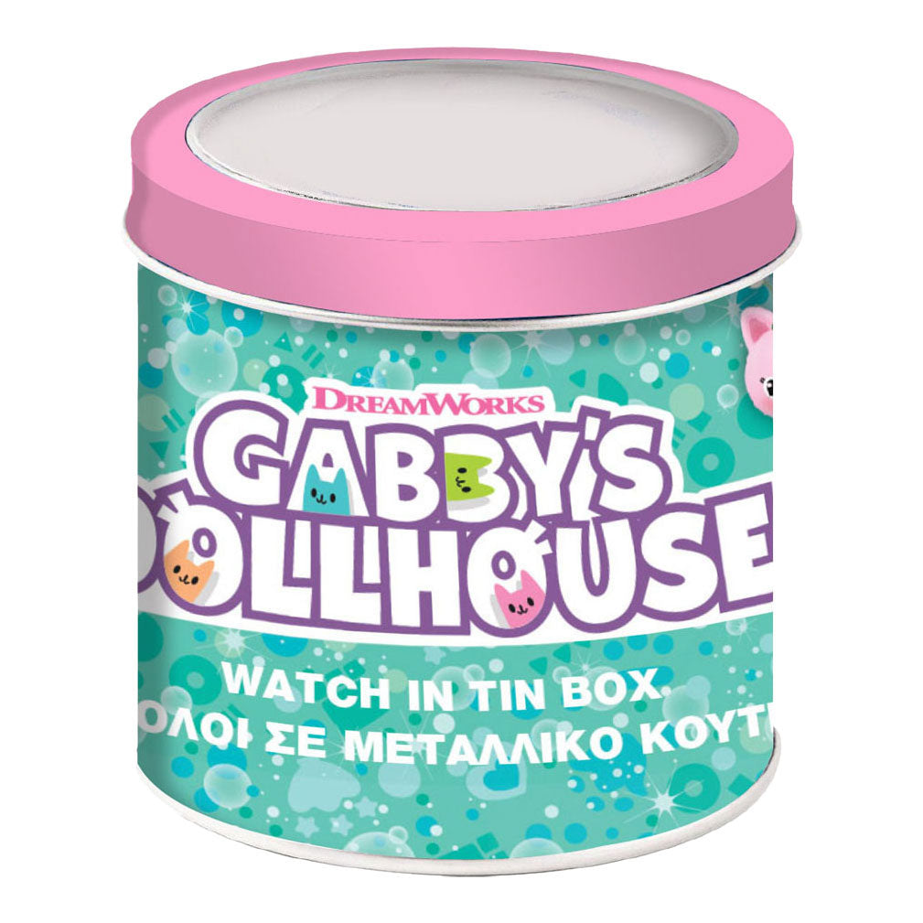 Gabbys Puppenhausuhr aus Blech