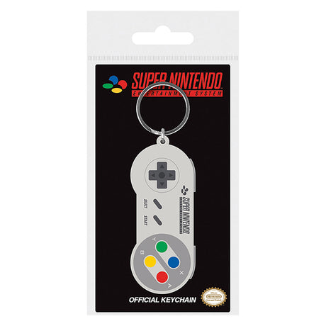 PVC-Schlüsselanhänger für Nintendo SNES-Controller
