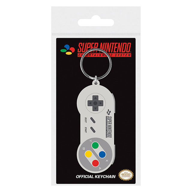 PVC-Schlüsselanhänger für Nintendo SNES-Controller