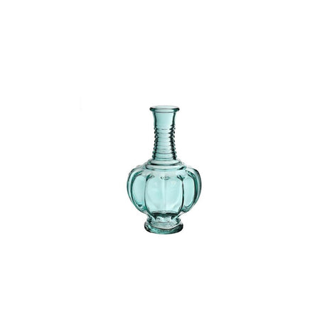 Ideas 4 seasons trevi vaas glas ø9xh15cm licht blauw