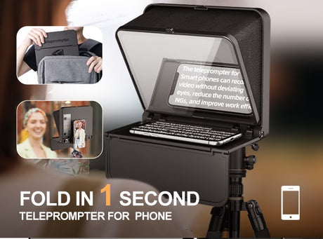 Lensgo Smartphone-Teleprompter tcs7s 8,5 Zoll