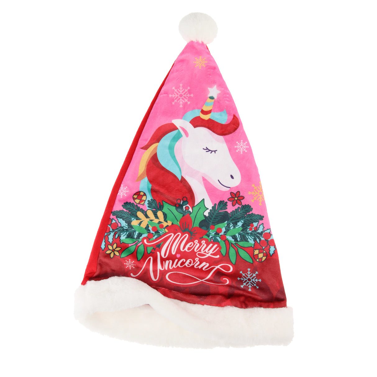 Santa Hat Unicorn