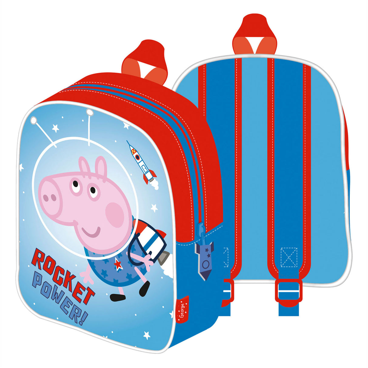 Peppa Pig -rygsæk George Space Travel