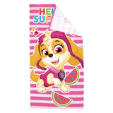 Paw Patrol Håndkle 70x140cm rosa