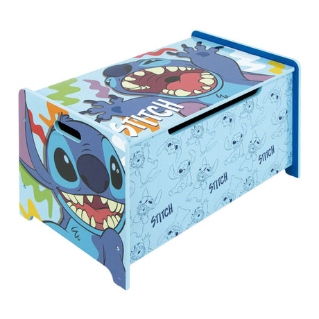 Stich für eine Spielzeugkiste aus Holz