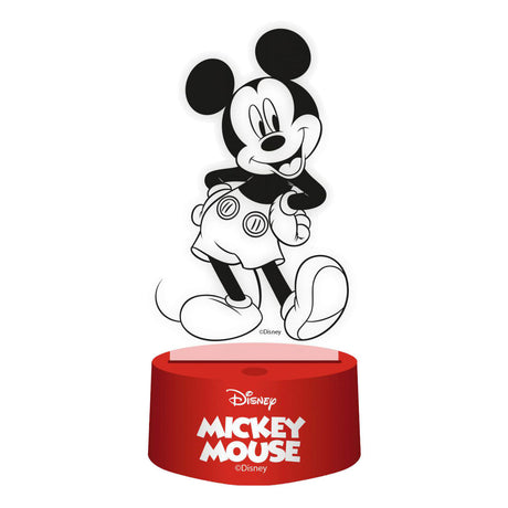 Mickey-Mouse-3D-Lampe mit Fernbedienung
