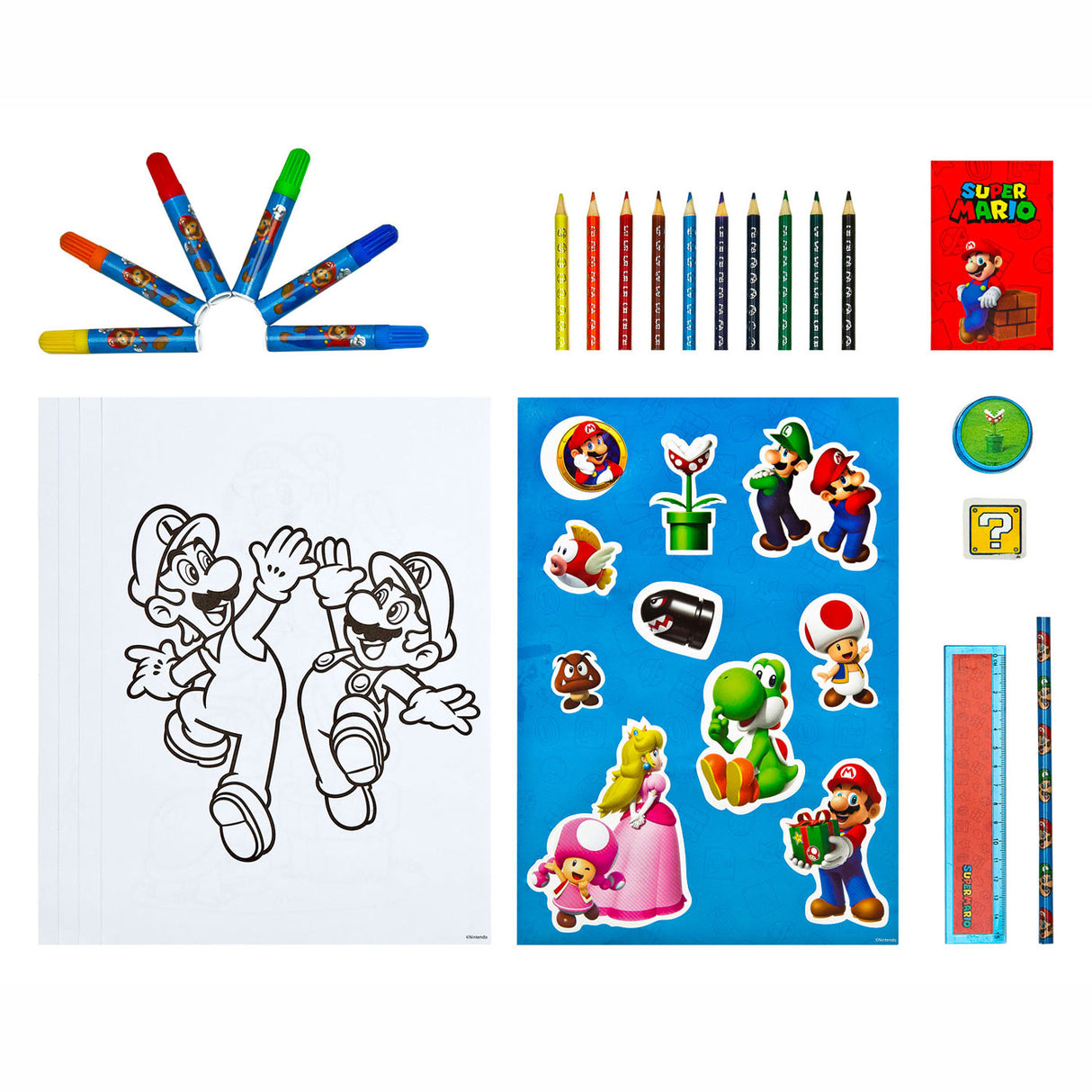 Kids Lizenzierung Super Mario Stationery Set Tower, 35dlg.