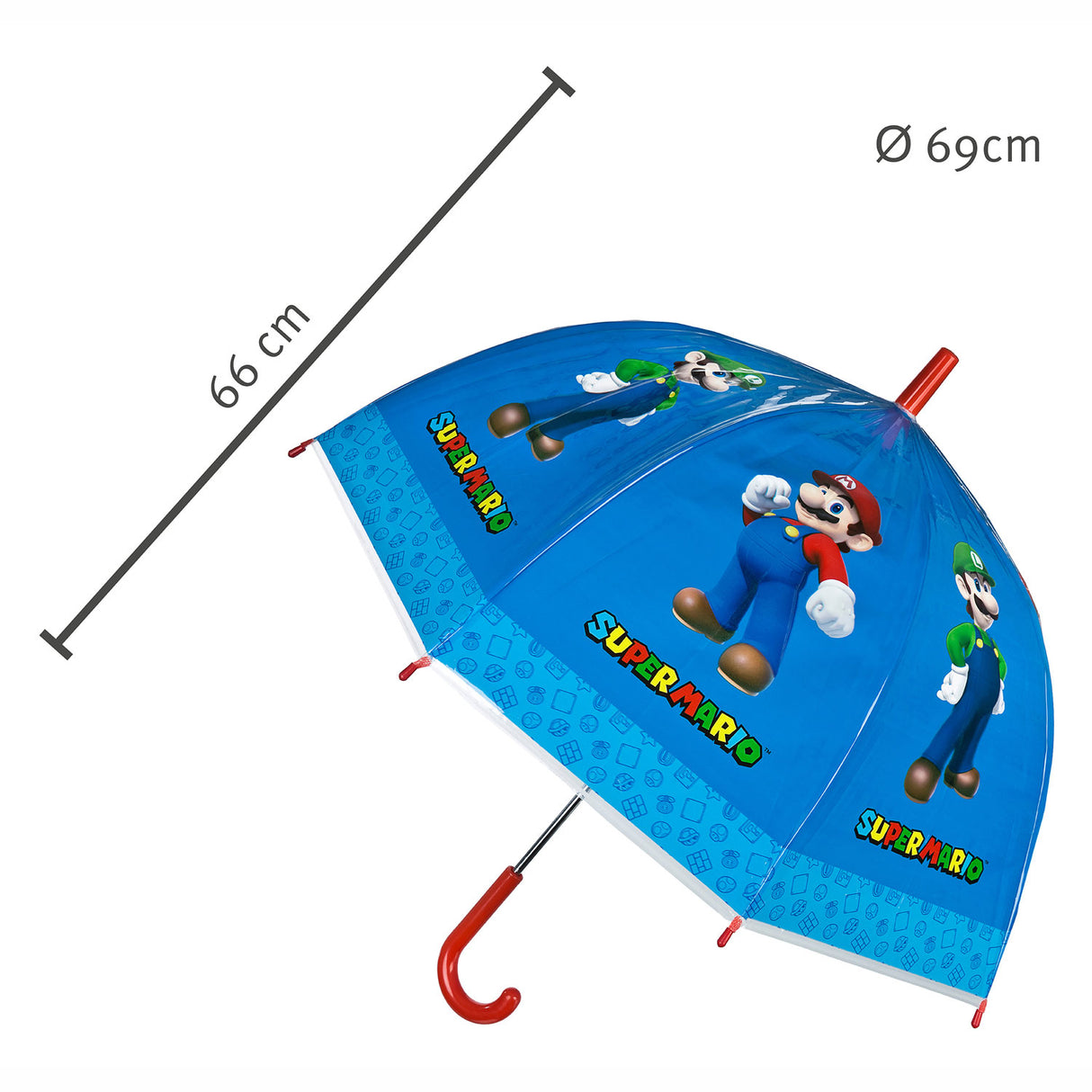 Kids Licensing Super Mario Umbrella