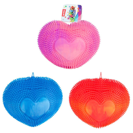 Toi-toys Pufferz Pufferball zweifarbig Herz 19cm 200gr 3 sortiert